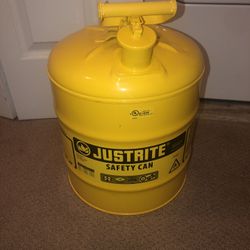 Justrite Gas Can