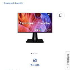View Sonic 4k Ultra Color Desktop Screen