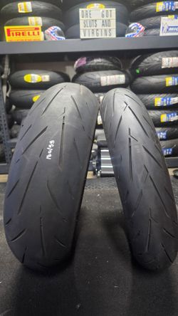 Motorcycle Tire Set 120/70/17 & 180/55/17