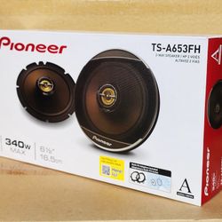 🚨 No Credit Needed 🚨 Pioneer Car Speakers 6.5" 2-Way Coaxial Speaker System 340 Watts A-Series 🚨 Payment Options Available 🚨 