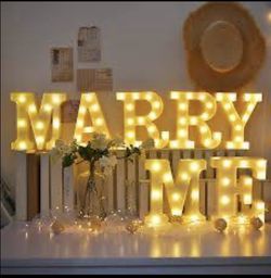 New 3ft “marry Me” Letters - Amazon $160
