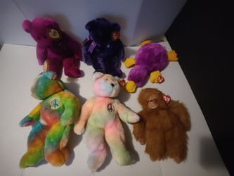Bennie Babies Large Lot