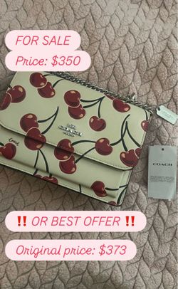 Coach Cherry Crossbody Purse