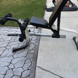 Adjustable Bench With Attachments 
