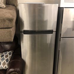 New stainless steel Whirlpool refrigerator