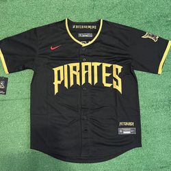 Pittsburgh Pirates Konnor Griffin Black City Edition Jersey 