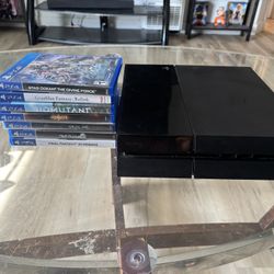 PlayStation 4 With Games 