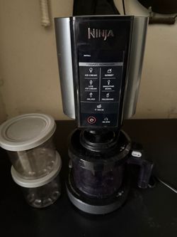 ninja creami with 2 cups