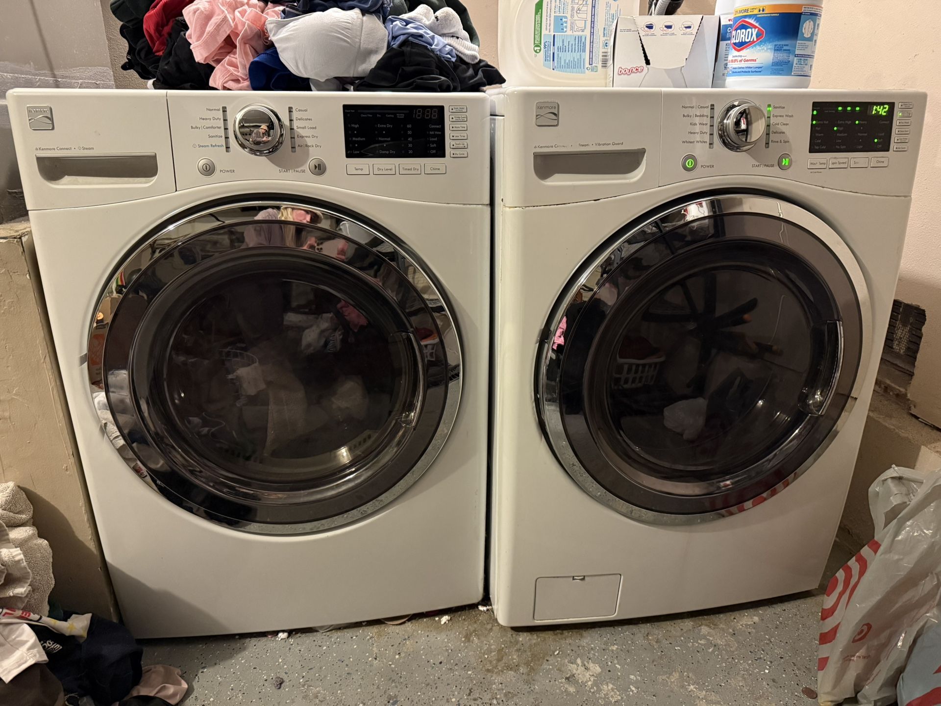 Kenmore Washer And Dryer Set