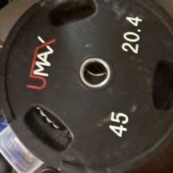 45 Pound Plates $1.50 A Pound 