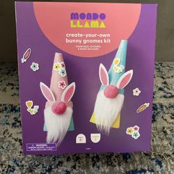 BRAND NEW CREATE YOUR OWN BUNNY GNOMES KIT 