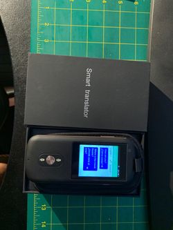 Real-time smart translator, 50+ language WiFi and cellular