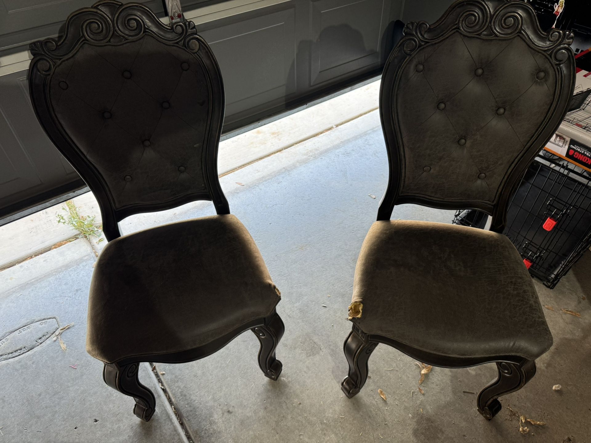 Two Dining Table chairs