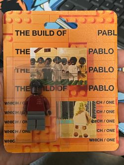 Life of Pablo Kanye west canvas don limited edition figure