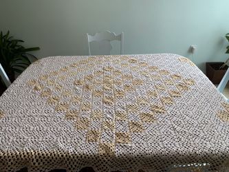 Vintage Crochet Bedspread