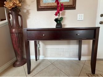 Dark Espresso Console Table