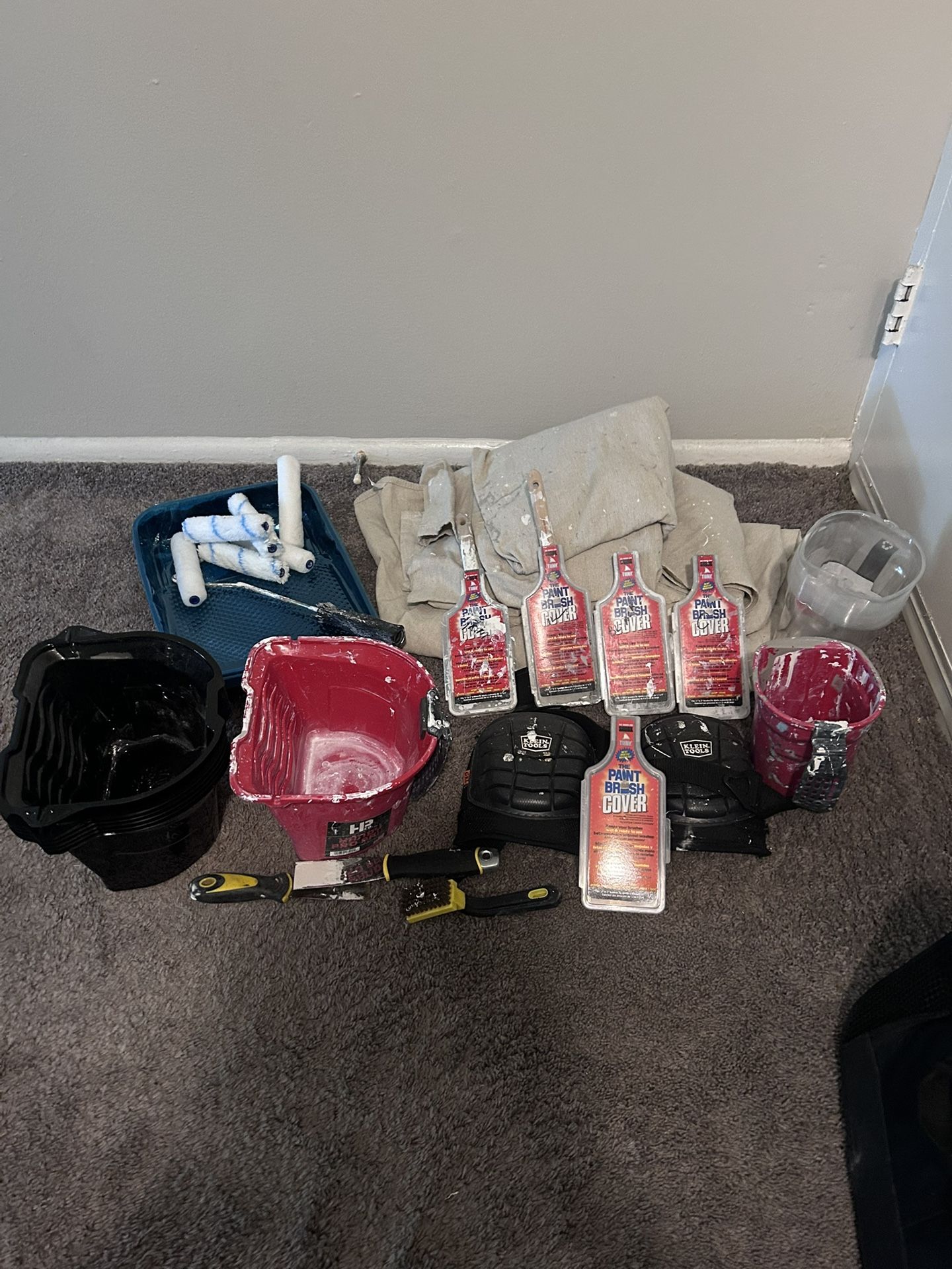 Painting Supplies And Ladders