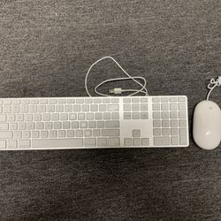 Used original Apple wired keyboard & mouse - $30 each, firm price