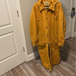 WOMENS SLICK JEANWEAR FULL LENGTH COAT