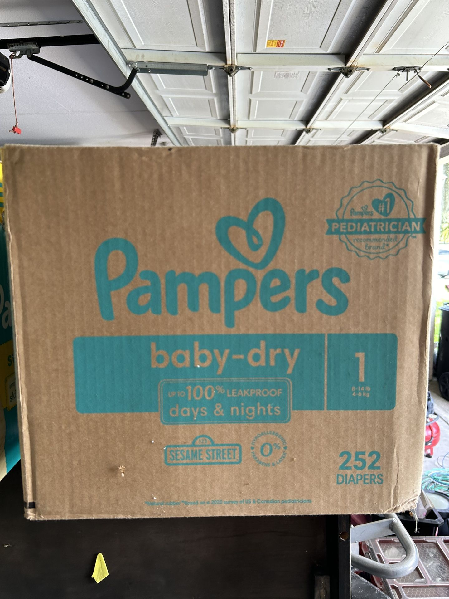 Pampers Baby-Dry Diapers Size 1