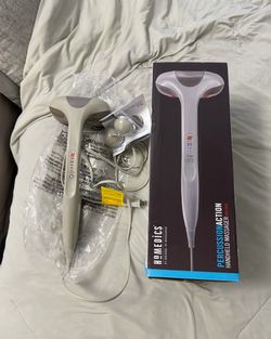 homedics percussion action handheld massager with heat