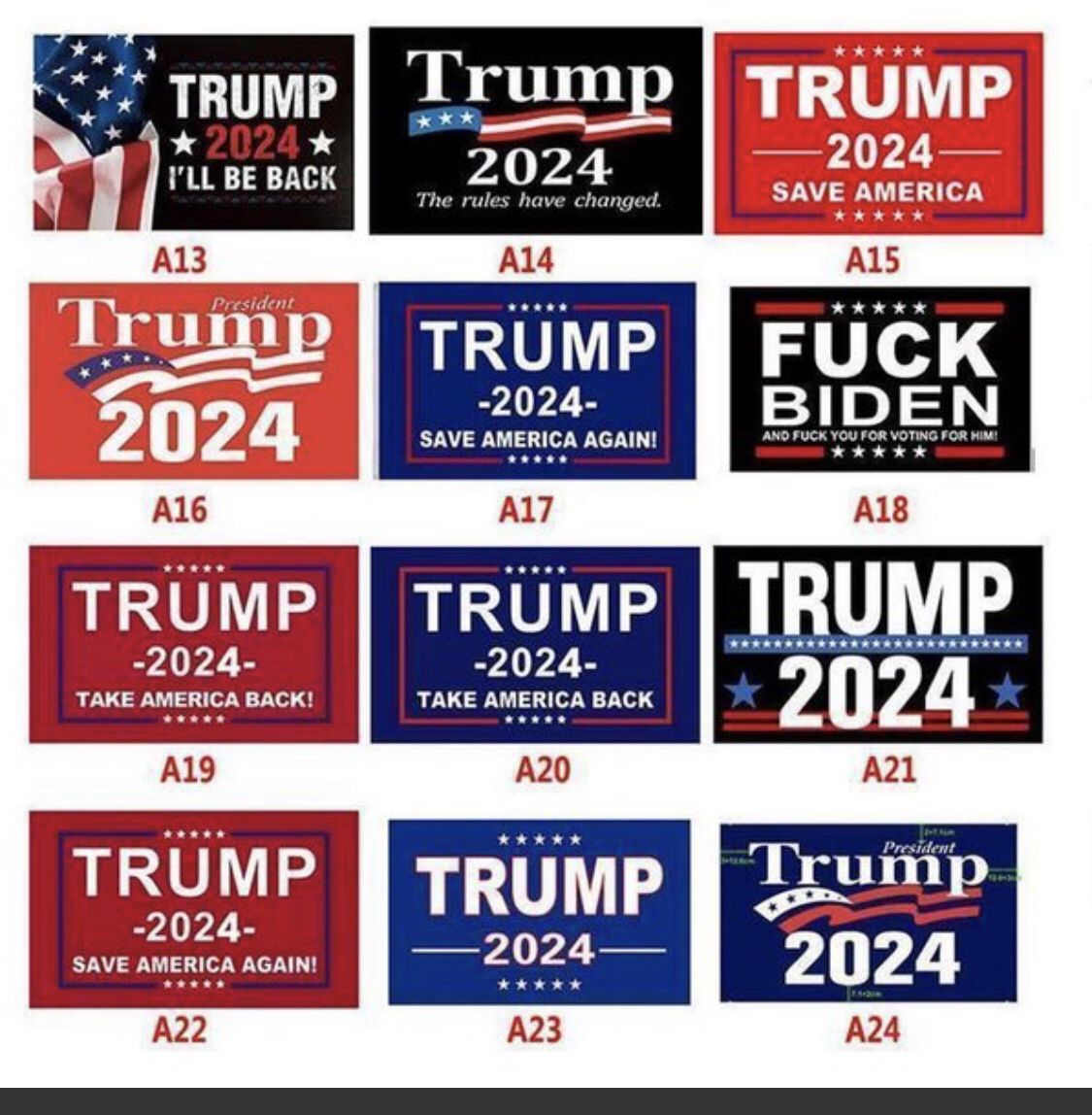 Trump Flags!!! American