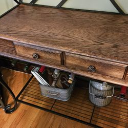 Baker Rack/shelf With Wine Rack