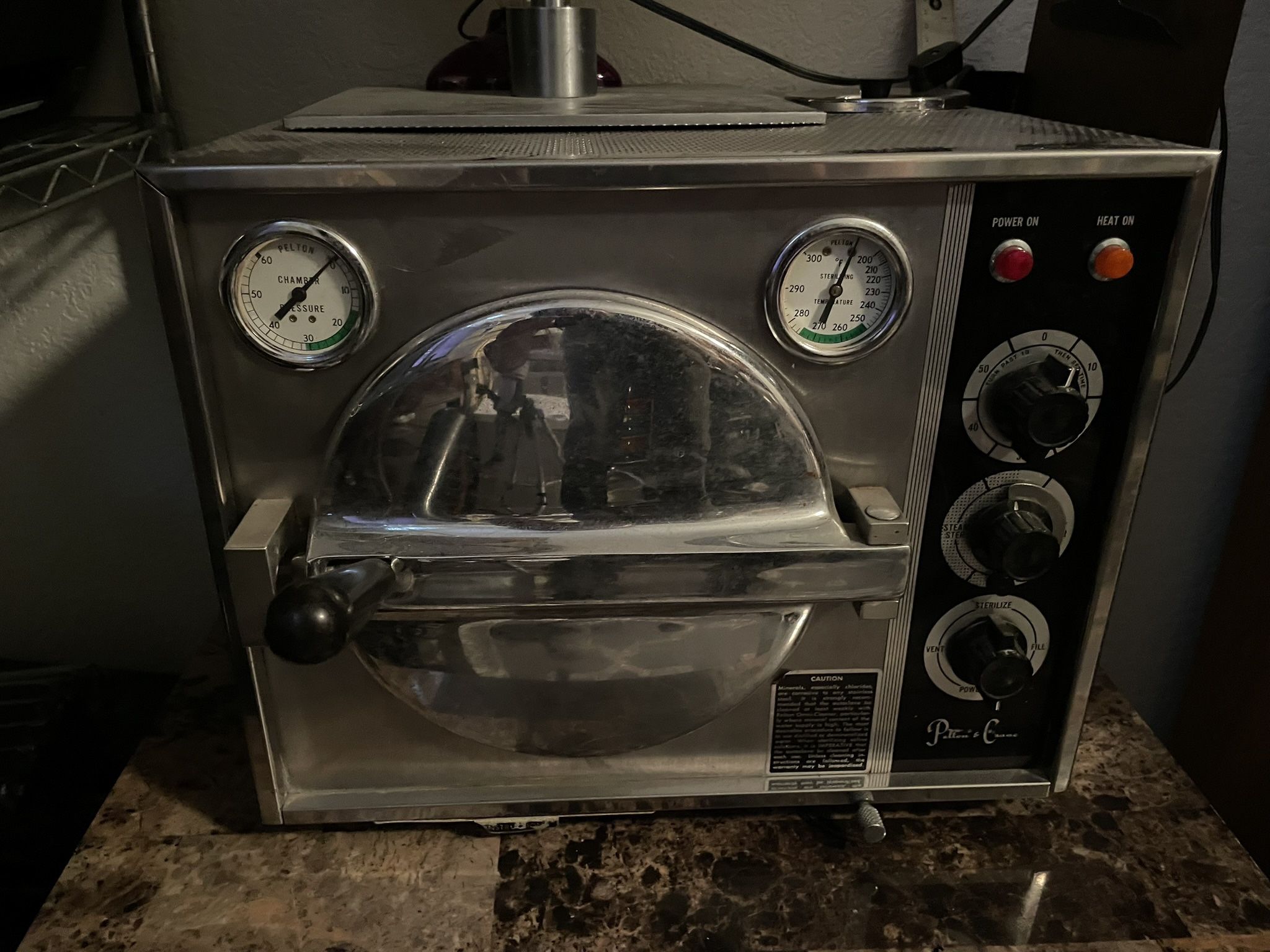 Pelton & Crane Autoclave