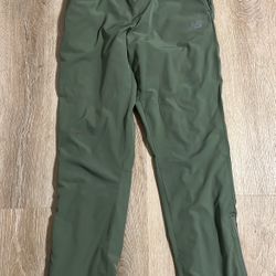 Green New Balance Sweat Pants