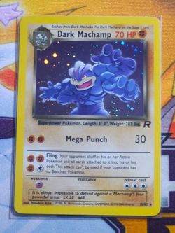 Dark Machamp Holo