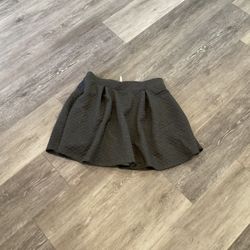 Gray Skirt 