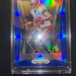 Mike Evans 2024 Panini Prizm Deca Blue Football Card 