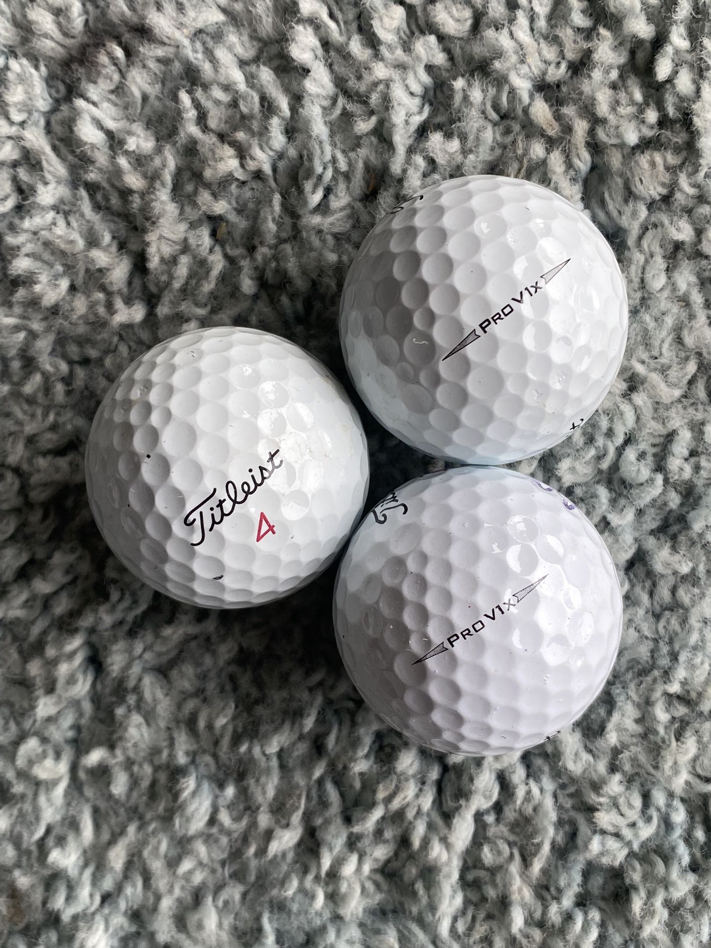 Experienced Titleist ProV1x Golf Balls