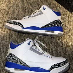 Air Jordan 3’s Racer Blues 