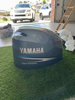 New  OEM Yamaha 250 outboard engine top cowling- $2,000