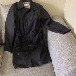 Black Rain Coat