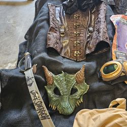 Assorted Halloween Costume Pieces