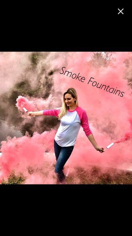 Gender Reveal smoke bomb (Pink)