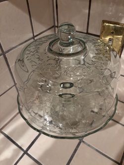 Glass Cake Stand - princess house