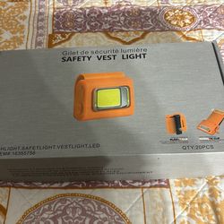Safety vest lights