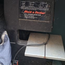 Band saw black and deck
