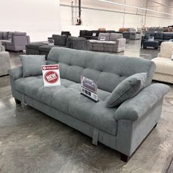 Convertible Sofa With Flip Up Compartment & USB Ports