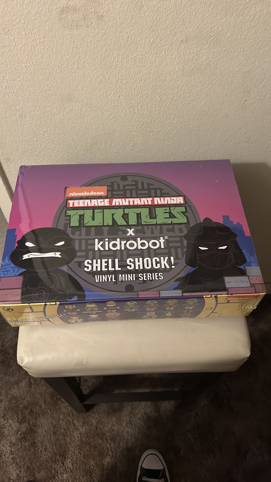 Sealed Kid Robot TMNT Shell Shock Blind Box- Teenage Mutant Ninja Turtles