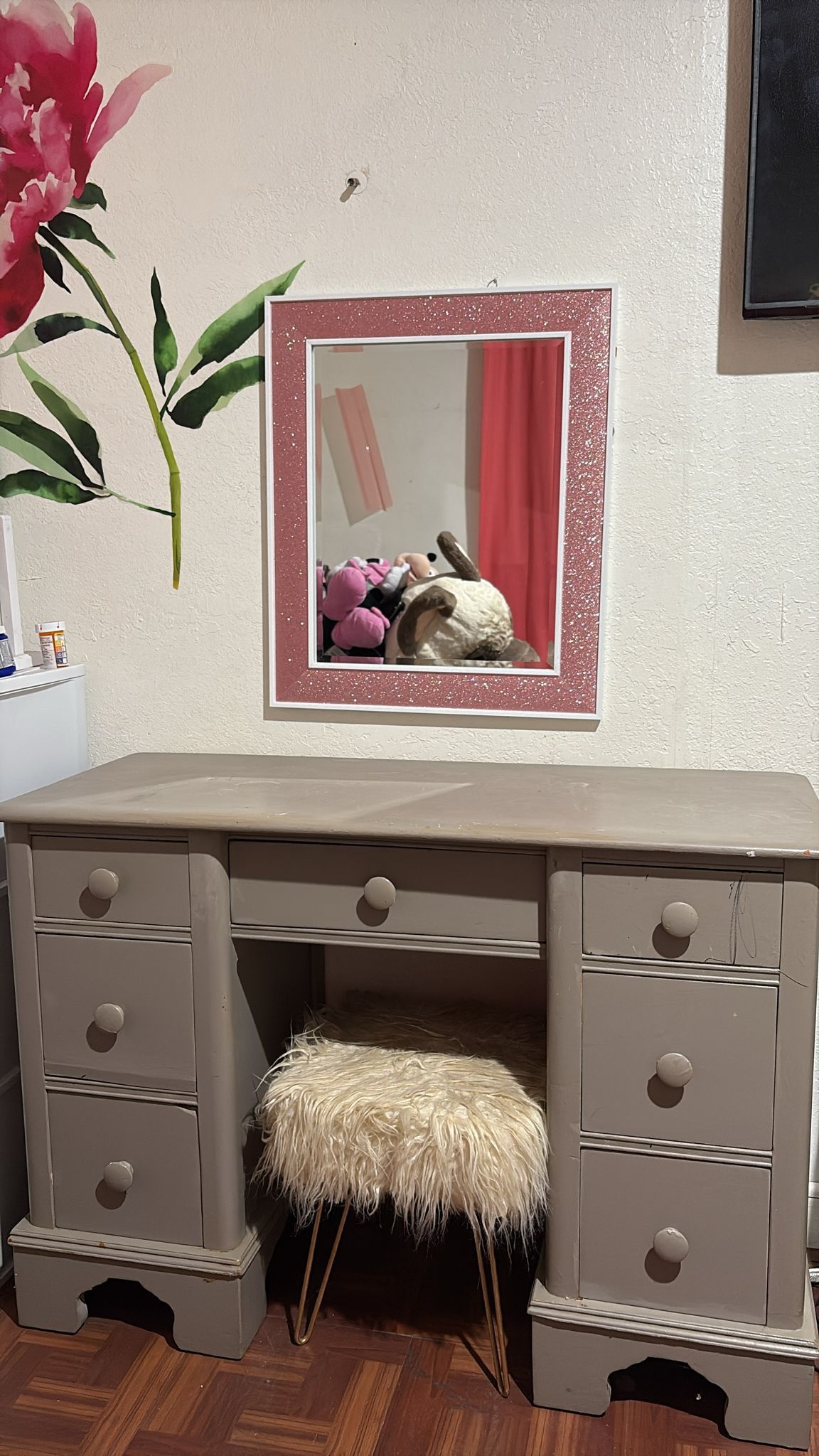 Wood Vanity 