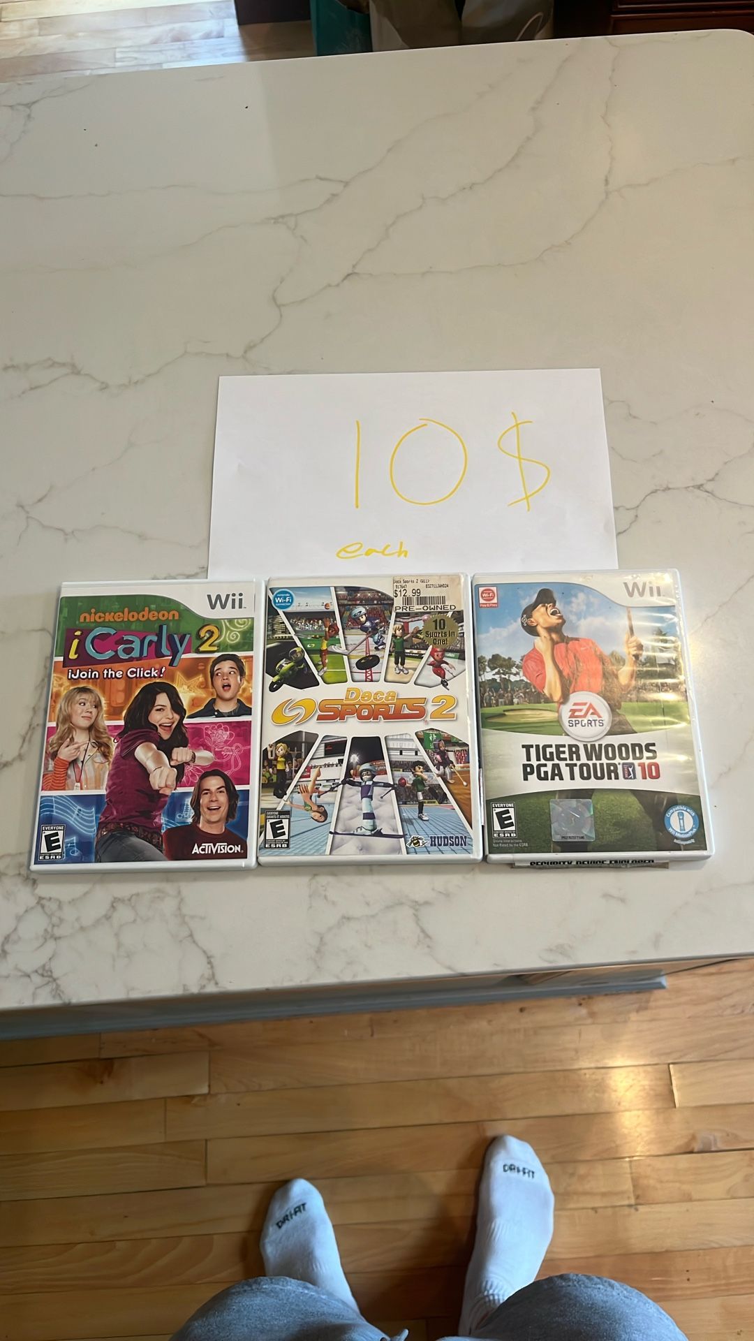 Wii Games (10$ Each)