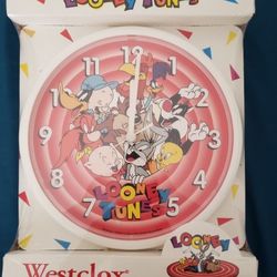 Looney Tunes Vintage Wall Clock