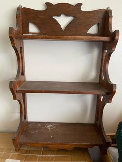 Wood shelf