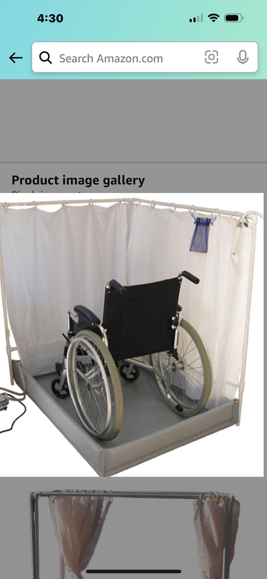 Wheelchair - Portable Shower-ADA