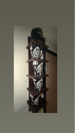 Coffee Mug Set with Wall Rack