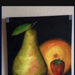 One Original Art Work Painting : The Fruit